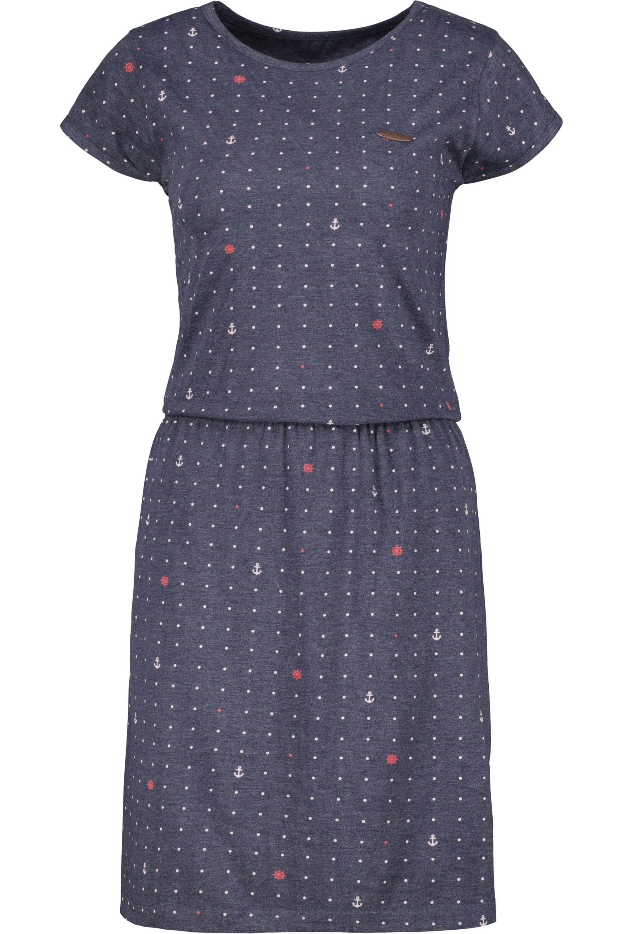 alife & kickin Kleid 'ShannaAK B' in Blau: Vorderseite