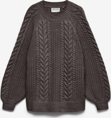 Aware Pullover 'AWToa' in Braun: Vorderseite