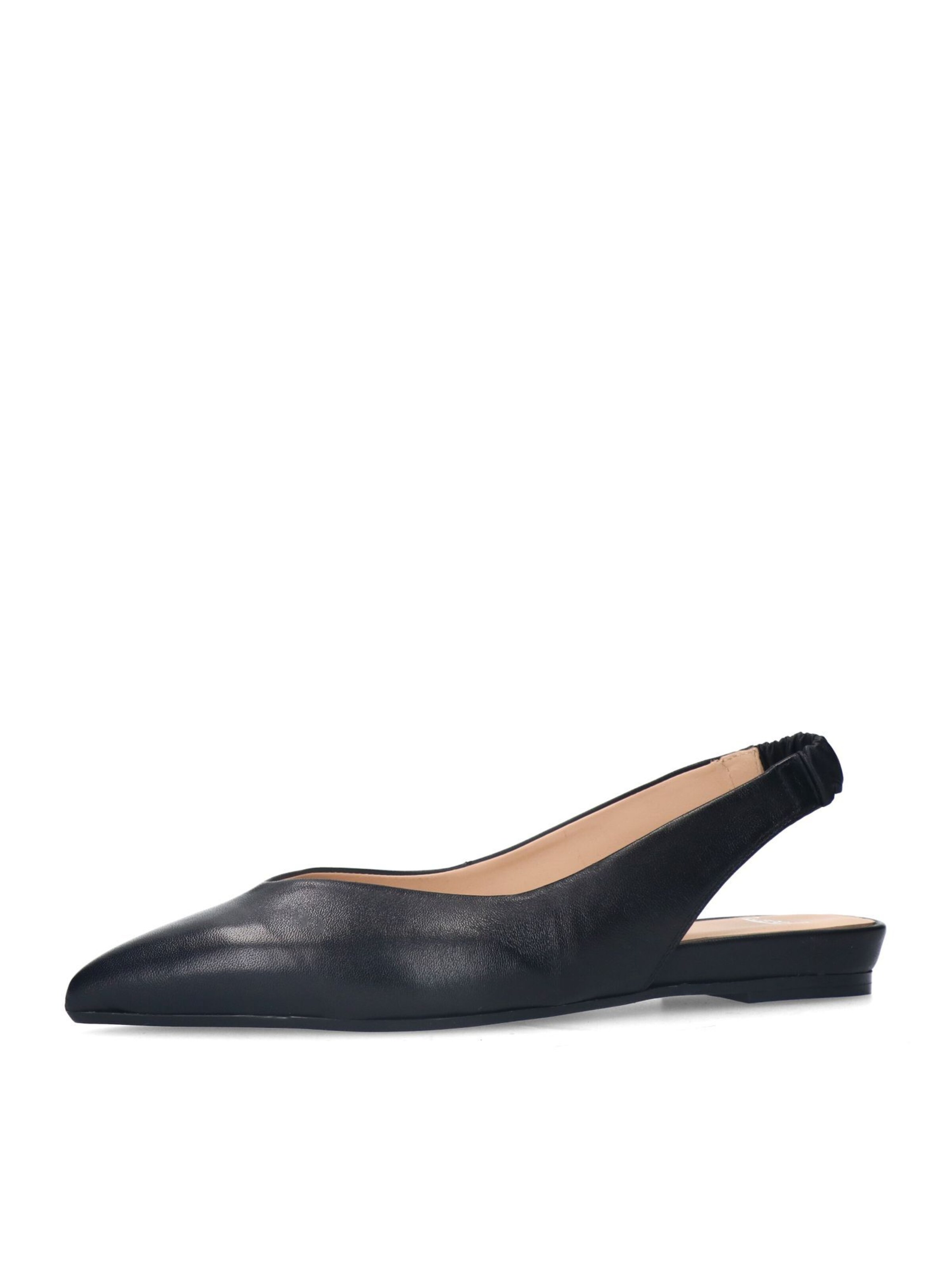 MANFIELD Loafer in Schwarz: Vorderseite