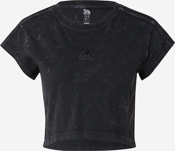 ADIDAS SPORTSWEAR Λειτουργικό μπλουζάκι 'ALL SZN' σε μαύρο: μπροστά
