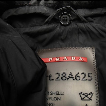 PRADA Jacket & Coat in M in Black
