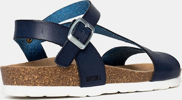 Sandales à lanières 'Jaeva' Bayton en bleu