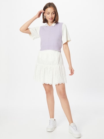 Y.A.S Skirt 'Holi' in White