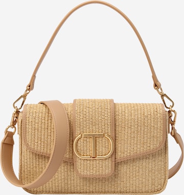 Twinset Handtas in Beige: voorkant