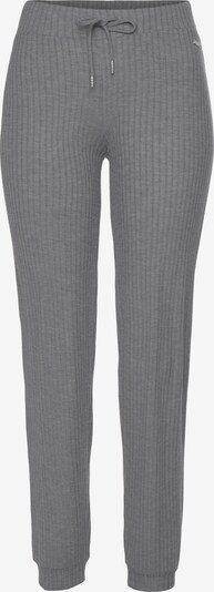 VIVANCE Pajama pants in mottled grey / Black, Item view