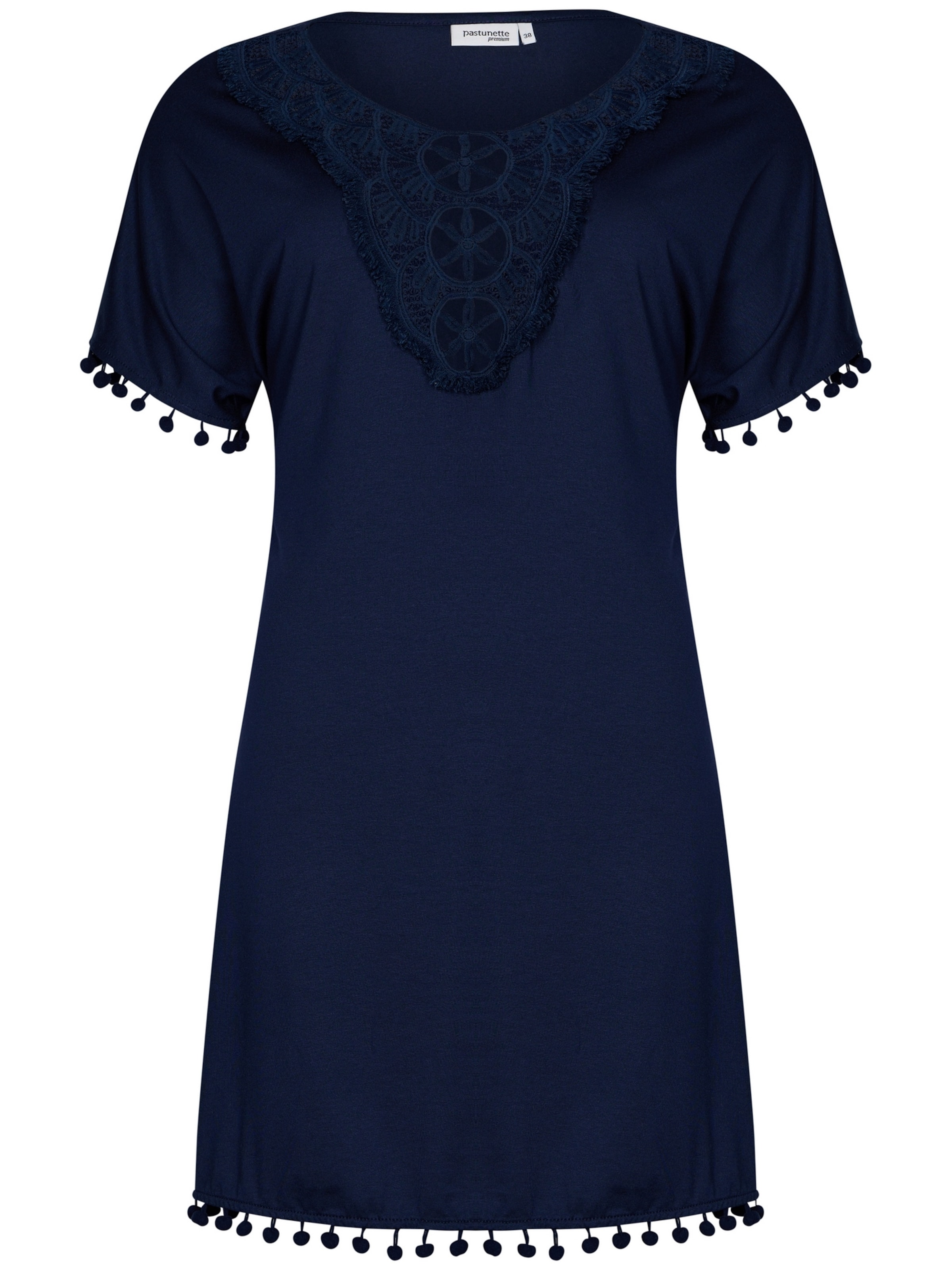 Pastunette Jurk 'Beach dress 85cm' in Blauw: voorkant