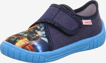 SUPERFIT Hausschuh 'Bill' in Blau: Vorderseite