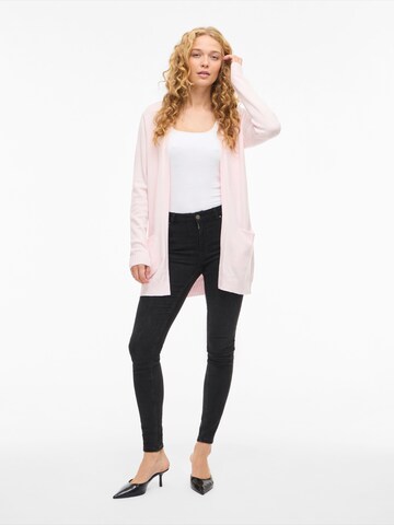 VILA Strickjacke 'VIRil' in Pink