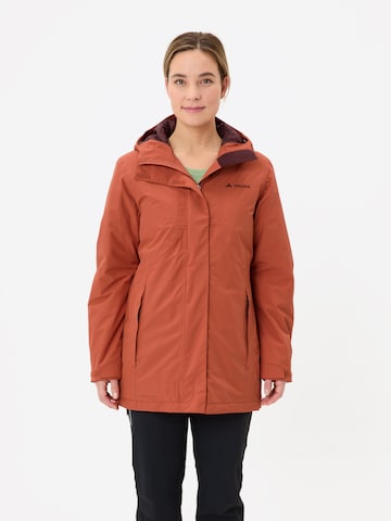 VAUDE Tussenparka 'Rosemoor' in Bruin: voorkant