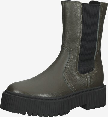 STEVE MADDEN Chelsea boots in Green: front