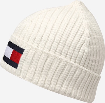 TOMMY HILFIGER Muts in Wit: voorkant