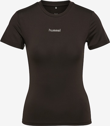 Hummel Funktionsbluse i brun: forside