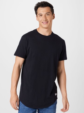 HOLLISTER - Camiseta en negro: frente