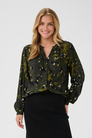 Cream Bluse 'CRTiah' in Grün: Vorderseite