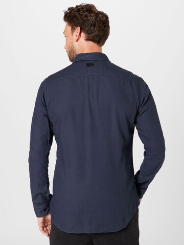 Coupe slim Chemise 'Marine' G-Star RAW en bleu