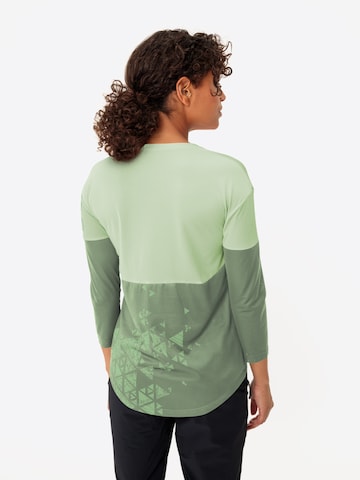 VAUDE Functioneel shirt 'Moab LS T V' in Groen