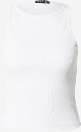 Nasty Gal Top em branco, Vista do produto