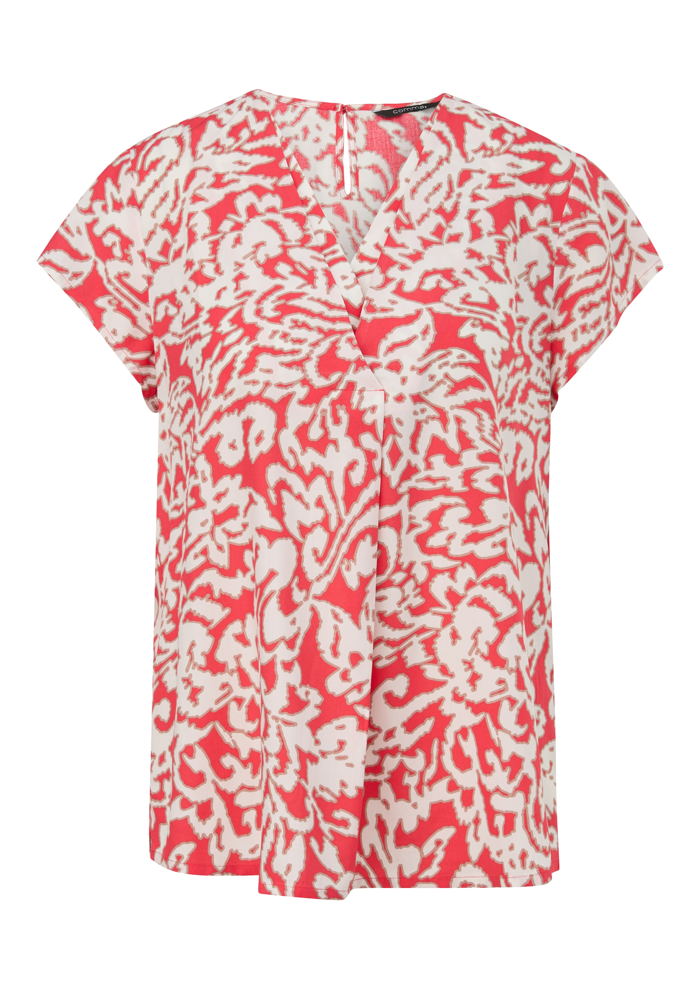 Chemisier COMMA en rose : devant