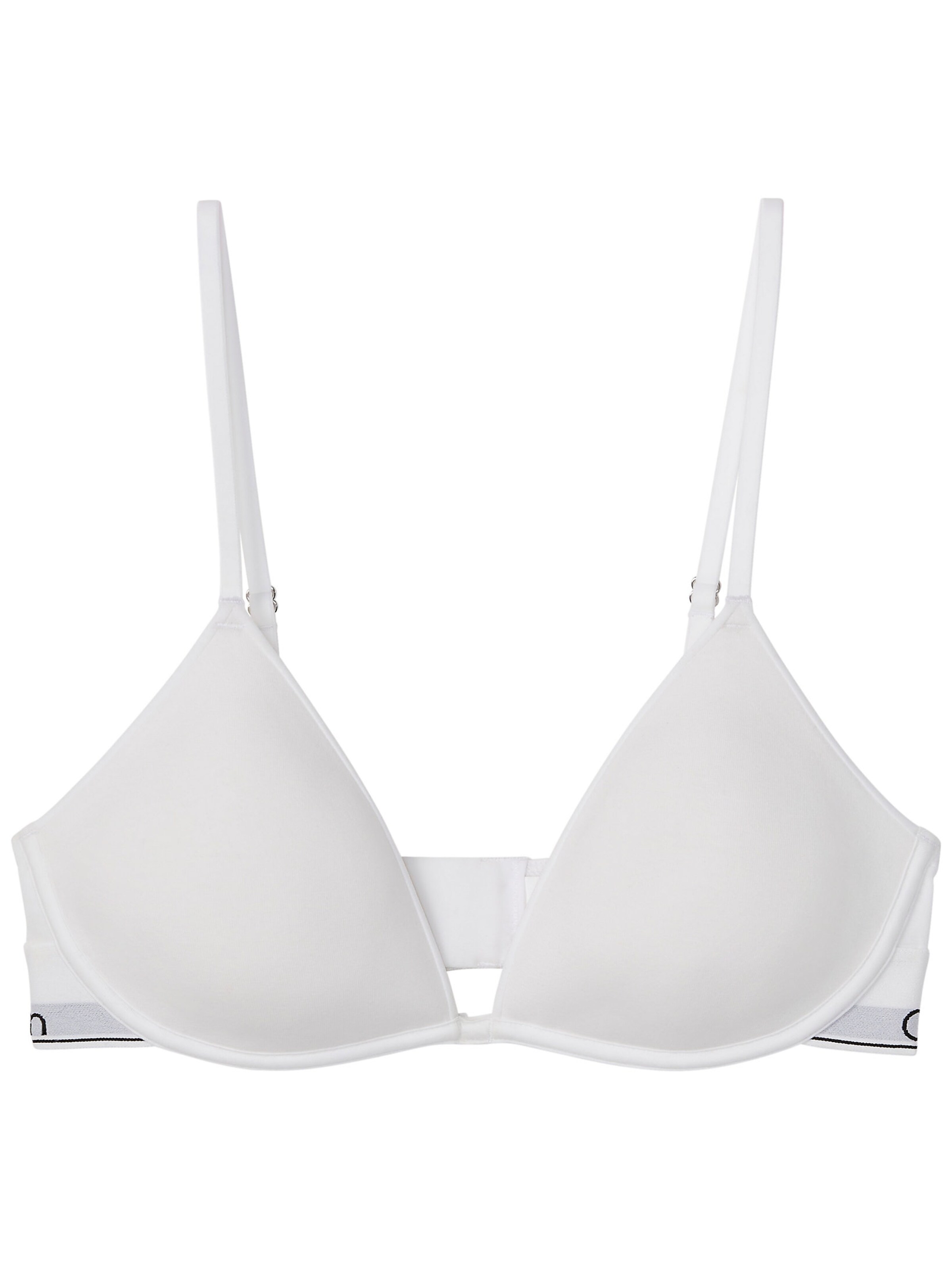 Invisible Soutien-gorge Calvin Klein en blanc : devant