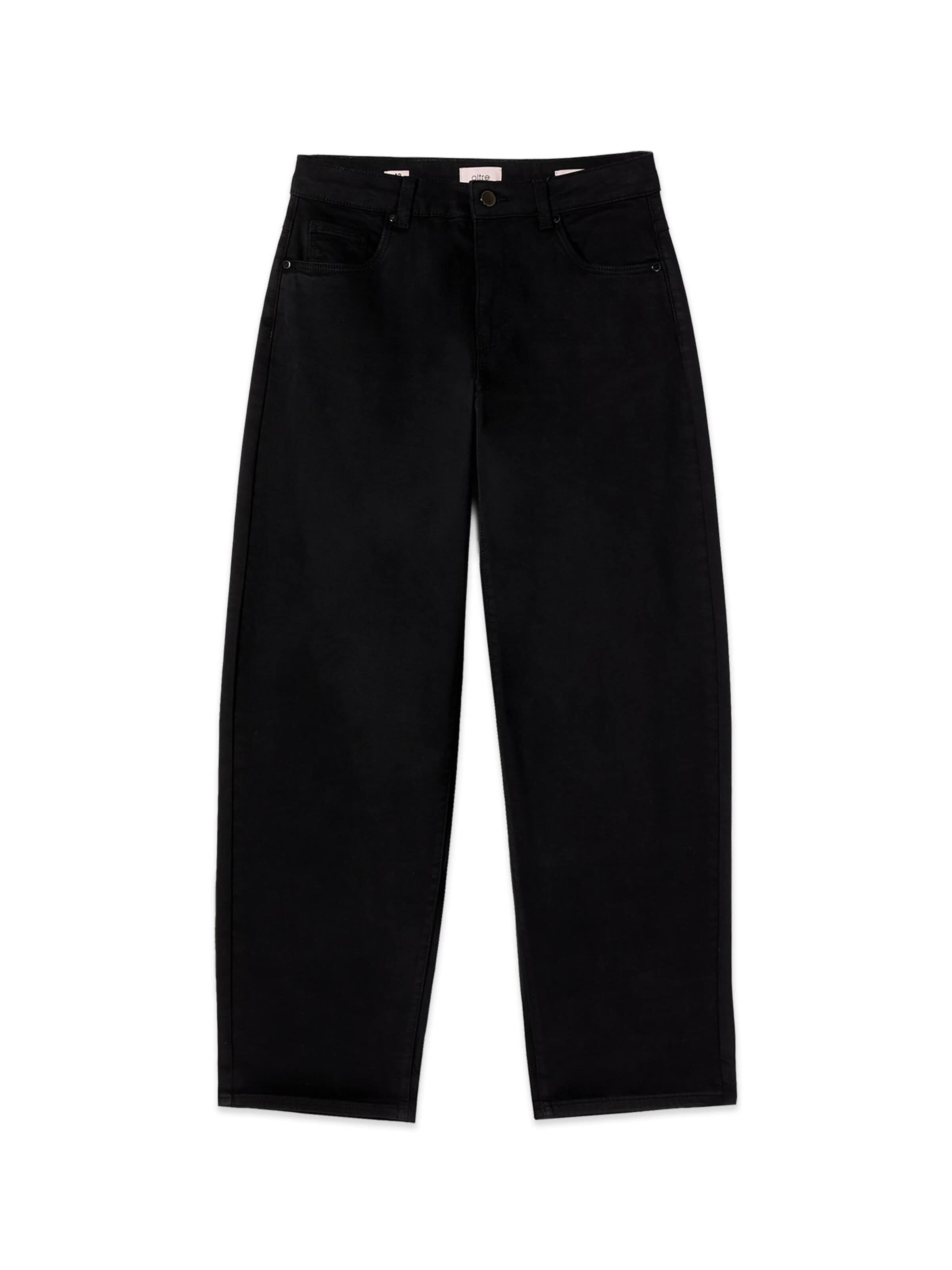 Loosefit Pantalon oltre en noir : devant