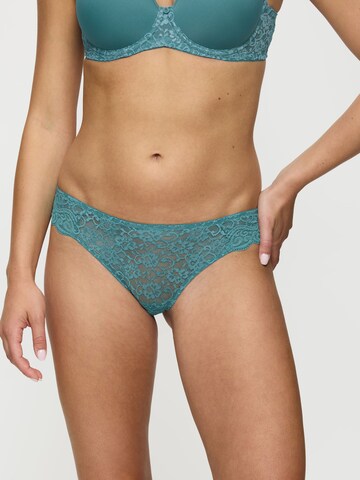 TRIUMPH Thong ' Amourette Hipster String ' in Blue: front