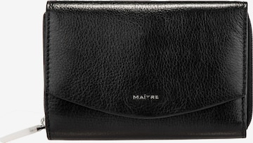 Maître Wallet 'Leisel Dagrete' in Black: front