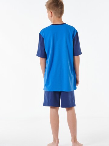 SCHIESSER Shorty ' Nightwear ' in Blau