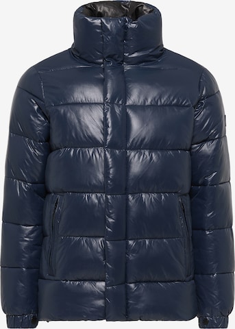 ALEKO Winter Jacket in Blue: front