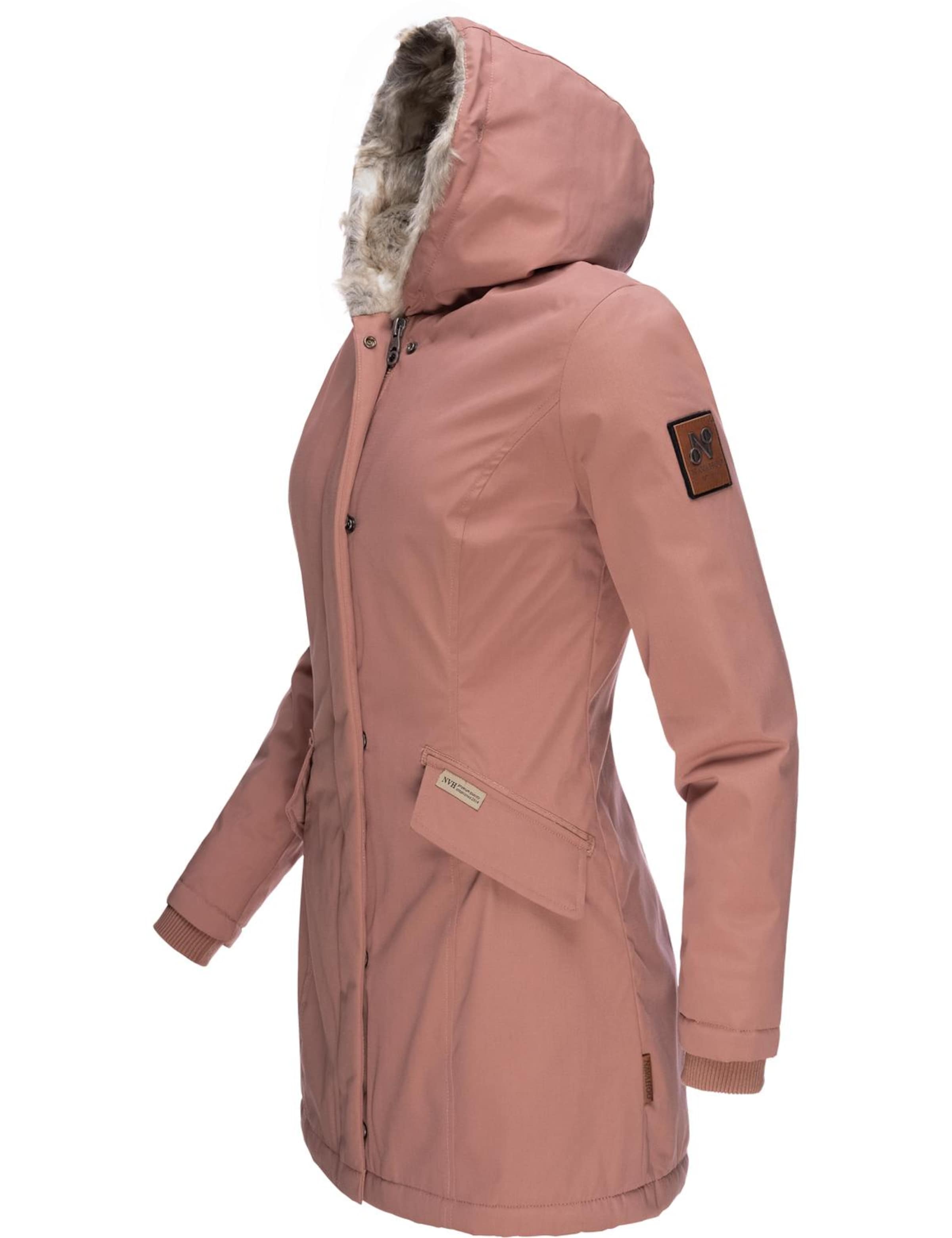 NAVAHOOZimski kaput 'Cristal' - roza boja