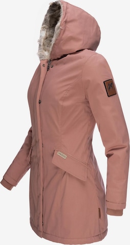 NAVAHOO Winter Coat 'Cristal' in Pink