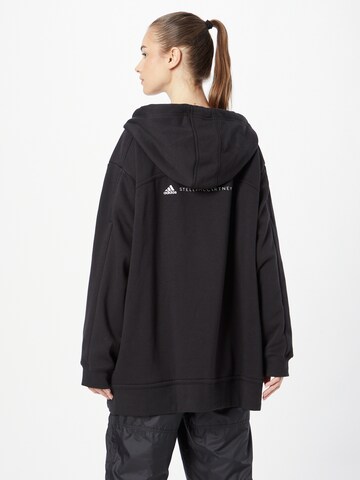 ADIDAS BY STELLA MCCARTNEY Athletic fleece jacket 'Truestrength 3-In-1' in Black