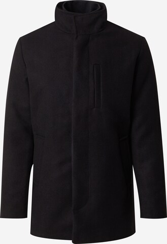 JACK & JONES Демисезонное пальто 'JJDunham' в Черный: спереди