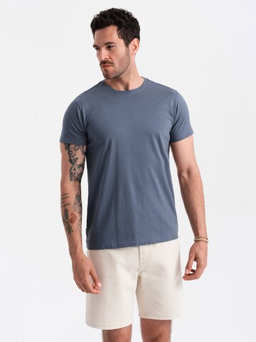 Ombre T-Shirt 'OM-TSBS-0146' in Blau