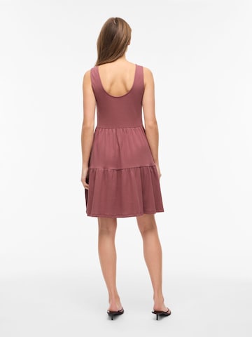 VILA - Vestido en marrón