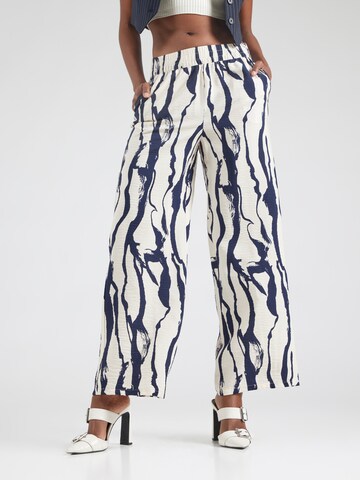 JDY Wide leg Trousers 'JDYCAMILLE' in Beige: front