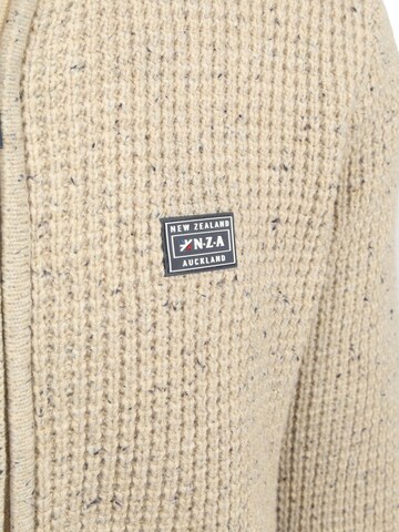 NZA New Zealand Auckland Knit cardigan 'Dominick' in Beige