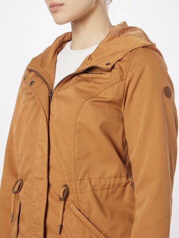 Parka mi-saison 'LORCA' ONLY en marron