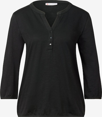 STREET ONE Shirt in Schwarz: Vorderseite