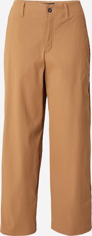 Wide leg Pantaloni outdoor 'ROC™ Tech' de la COLUMBIA pe maro: față