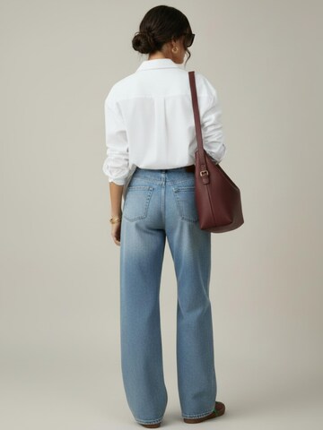 WEARABLE STORIES Bluse 'Tess' i hvid