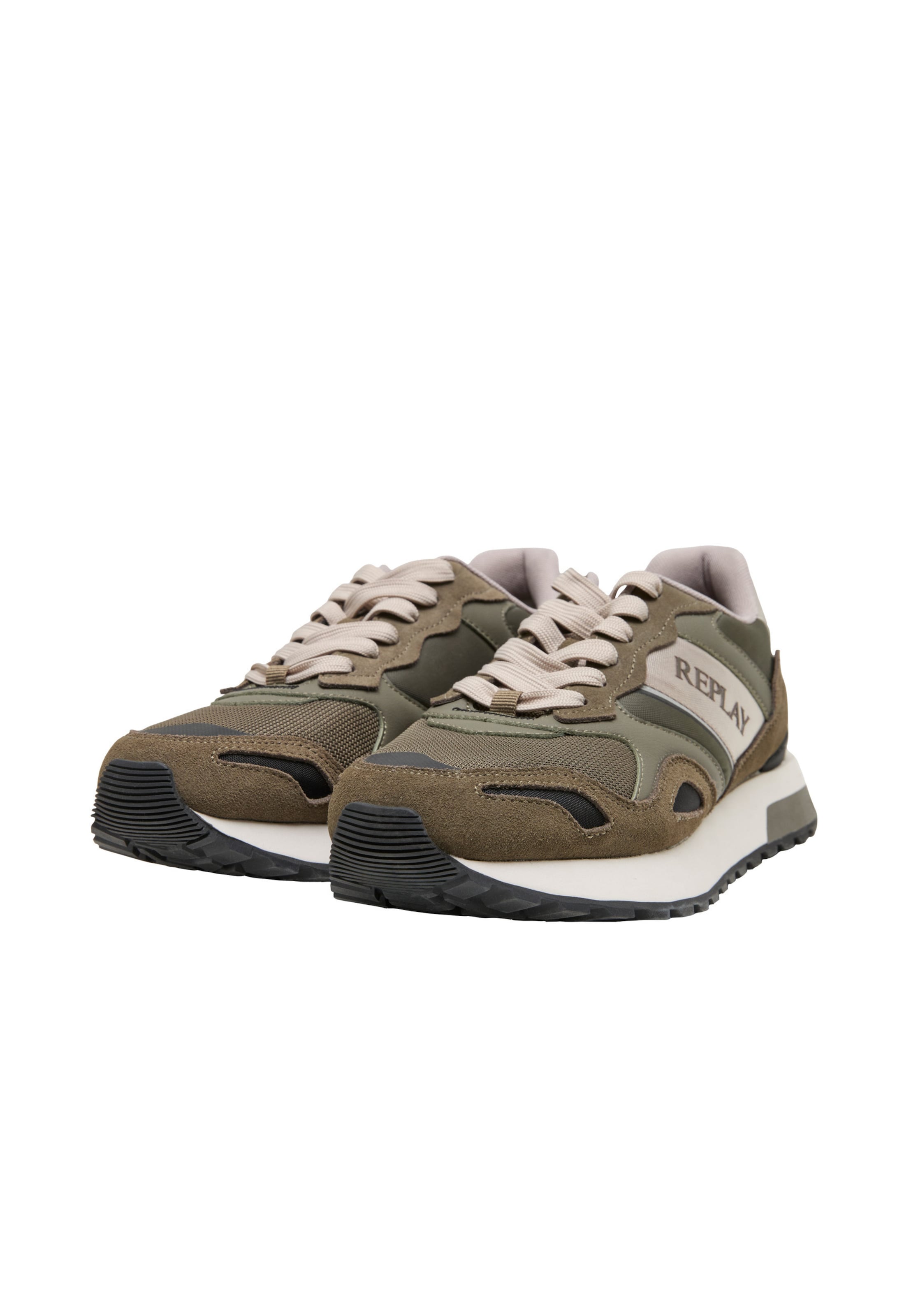 REPLAY Sneaker 'Bullet  Union' in Grün