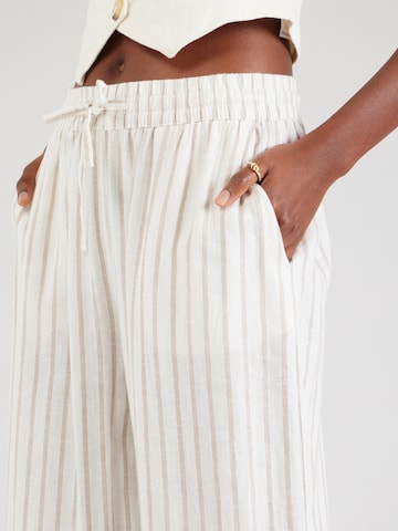 VERO MODA Wide Leg Hose 'LINN' in Weiß