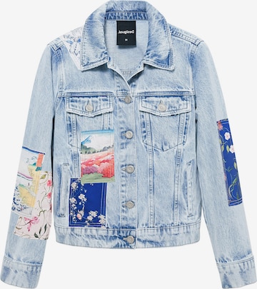 Desigual Between-Season Jacket 'Los Angeles' in Blue: front