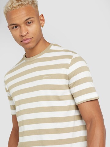 GANT T-Shirt in Beige