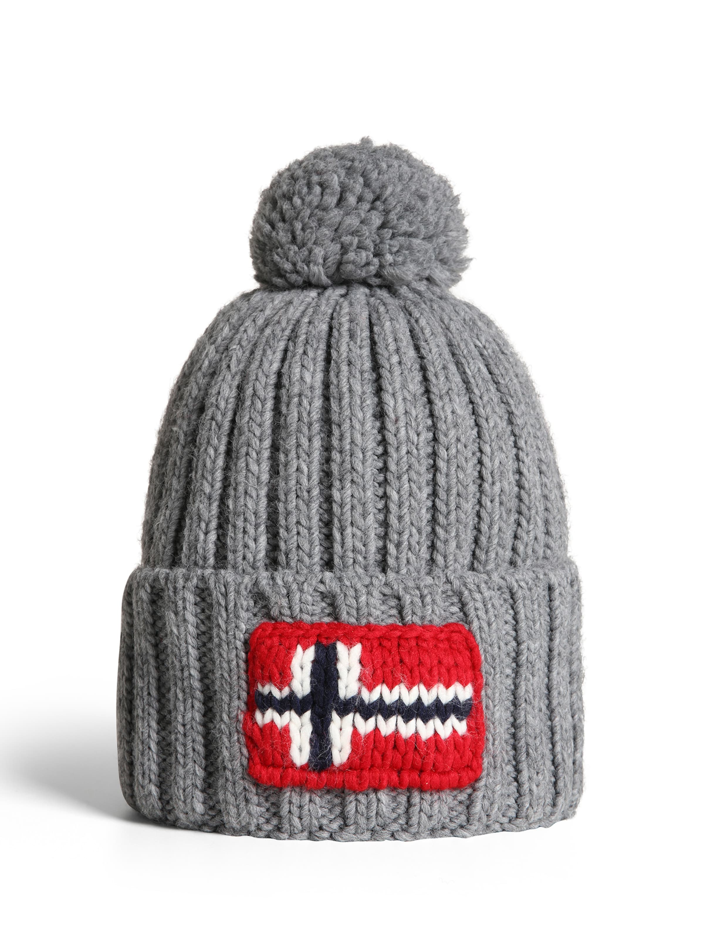 NAPAPIJRI Müts 'Semiury', värv hall: eest vaates