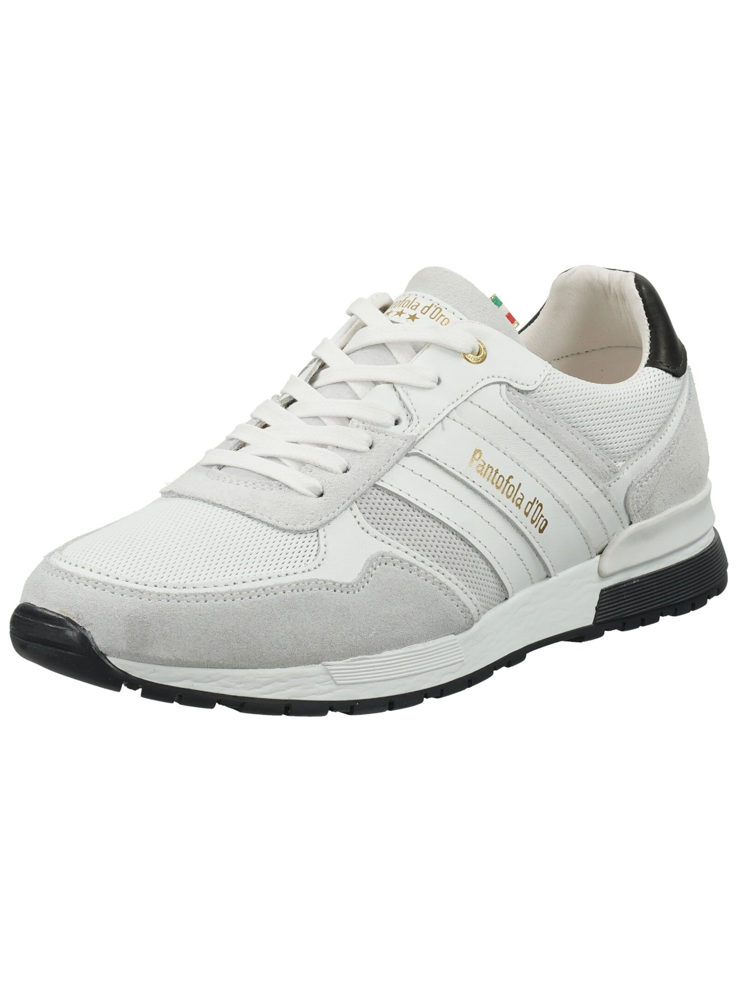 Baskets basses PANTOFOLA D'ORO en blanc : devant