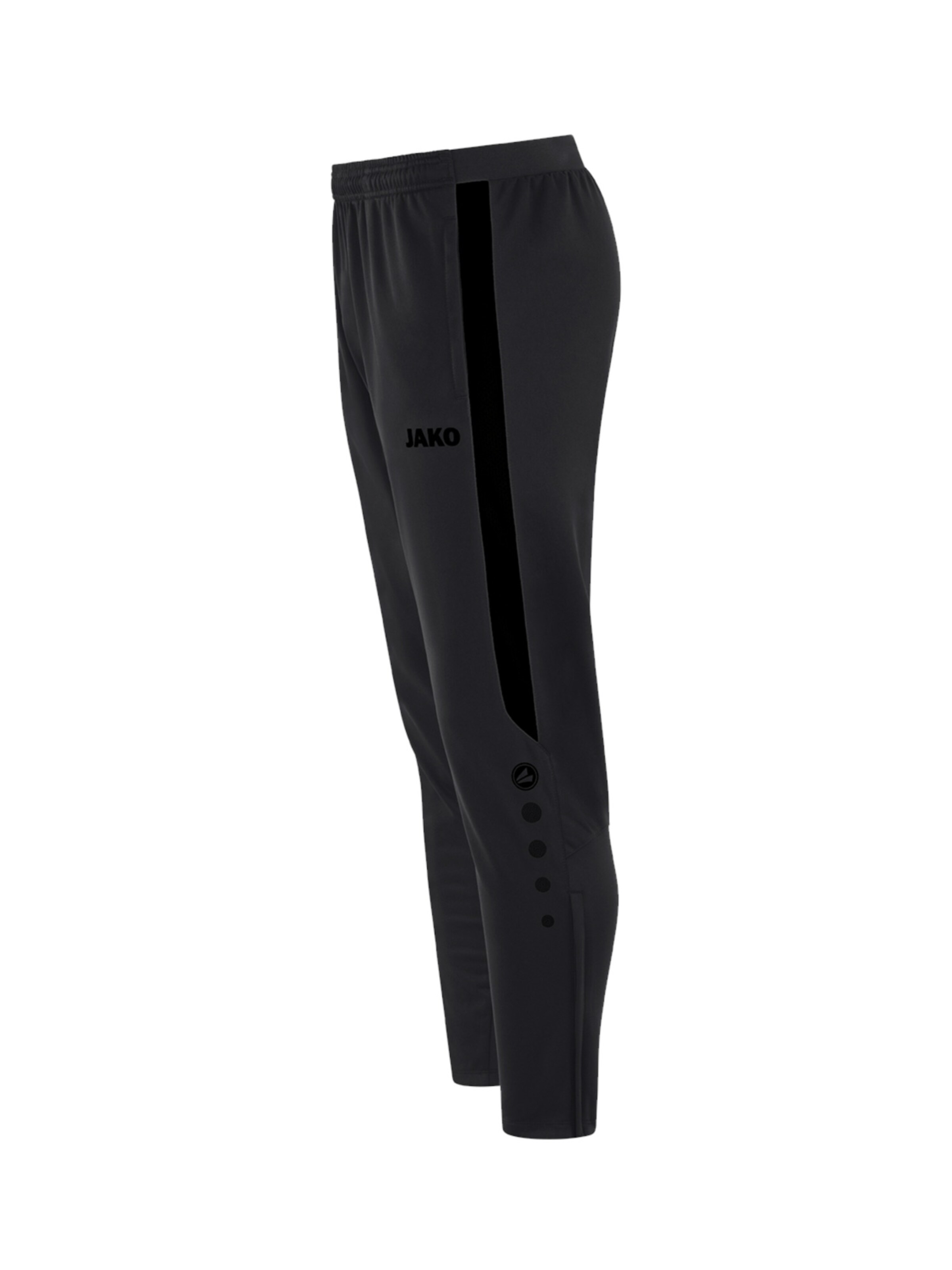 JAKO Slim fit Workout Pants 'Power' in Black