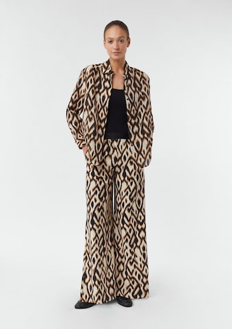 Wide leg Pantaloni di COMMA in beige