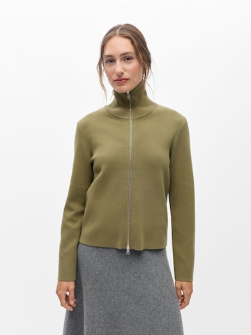 OBJECT Strickjacke in Grün: Vorderseite