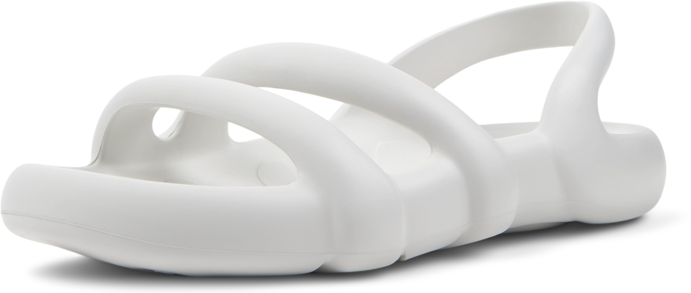 CAMPER Sandalen met riem 'Kobarah' in Wit: voorkant